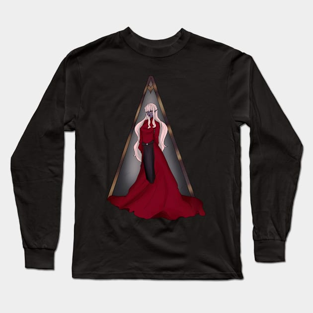 Royal drow Long Sleeve T-Shirt by Grimlin